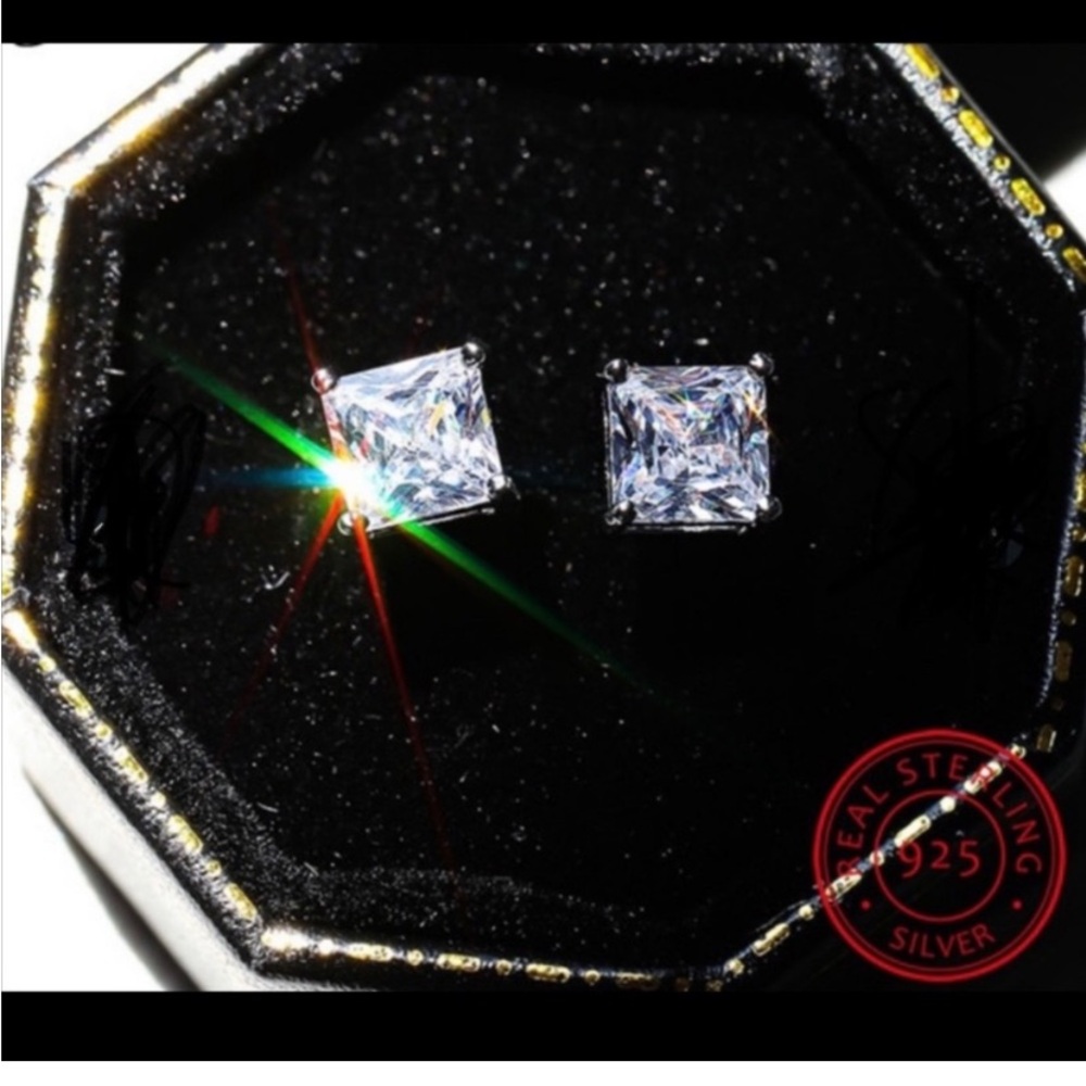 Princess Diamond studs